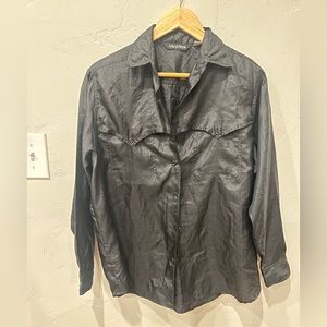 Vintage Silky Western Shirt